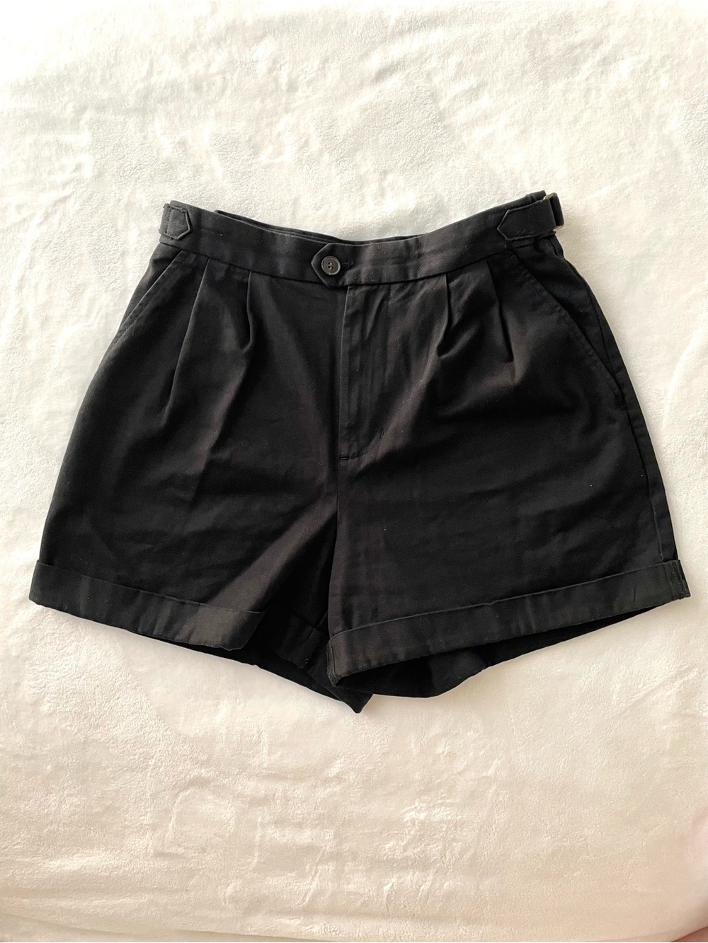 NWT Banana Republic Black Cotton Shorts